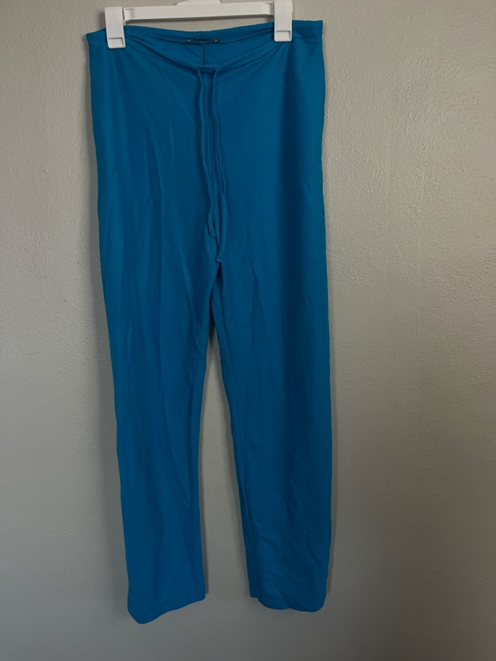 Zara Bright Blue Drawstring Lounge Pants